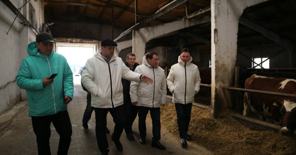 Кандидаты в депутаты Павлодарского областного маслихата от партии «AMANAT» Ертаргын Шахман и Олег Крук посетили Щербактинский район Павлодарской области