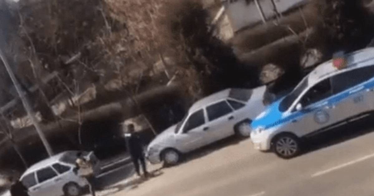 Вооруженный мужчина устроил перестрелку в Шымкенте