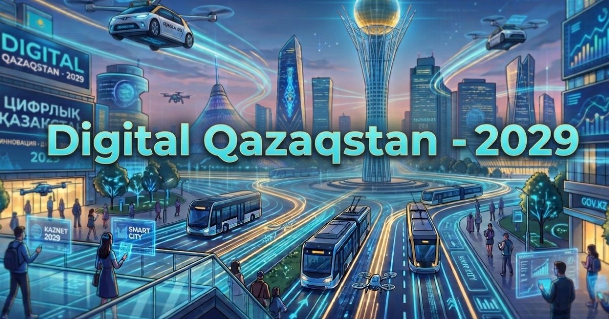 Digital Qazaqstan: правительство утвердило план масштабной цифровизации и внедрения ИИ до 2029 года