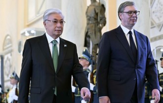 В Акорде торжественно встретили президента Сербии