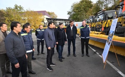 Дархан Сатыбалды проверил готовность коммунальных служб Алматы к зимнему периоду