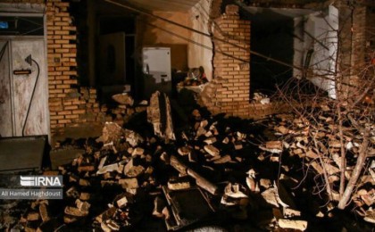 Землетрясение произошло в Иране