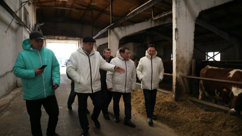 Кандидаты в депутаты Павлодарского областного маслихата от партии «AMANAT» Ертаргын Шахман и Олег Крук посетили Щербактинский район Павлодарской области