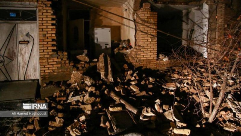 Землетрясение произошло в Иране