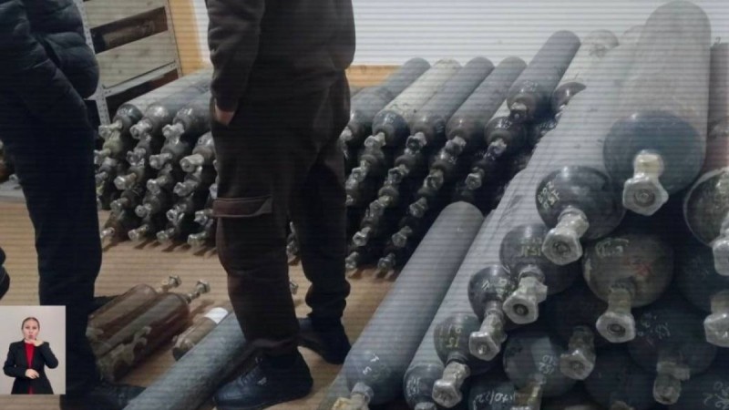 Склад с «веселящим газом» накрыли в Шымкенте