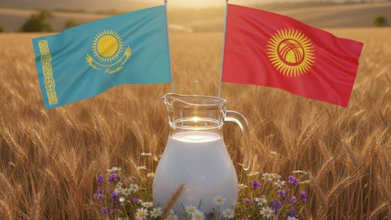 «Не молоко, а порошок»: депутат из Кыргызстана возмущена экспортом молока в Казахстан