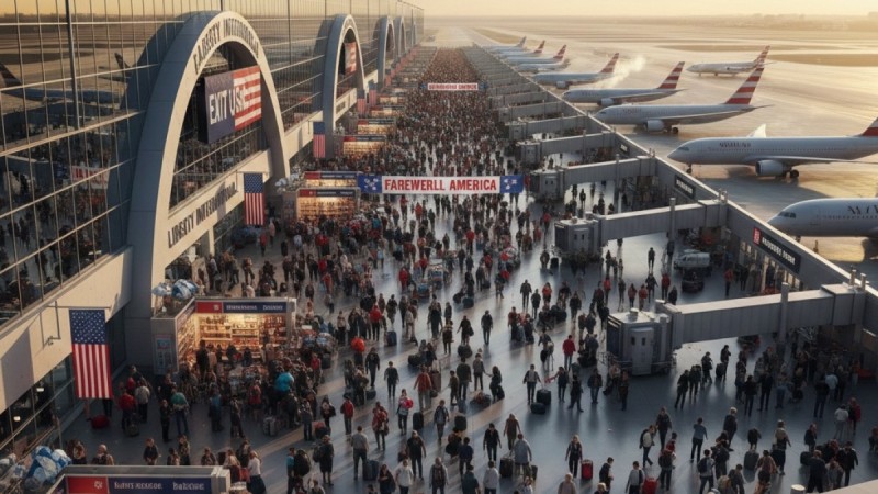 Впервые за 100 лет граждане США покидают страну чаще, чем приезжают иммигранты