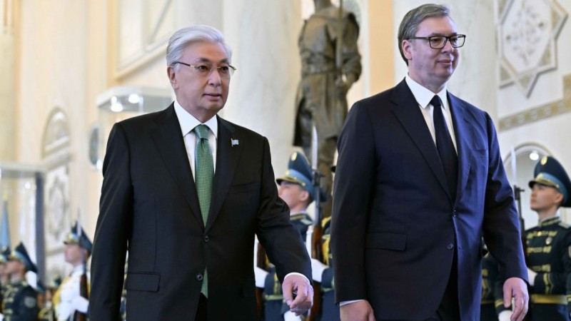 В Акорде торжественно встретили президента Сербии