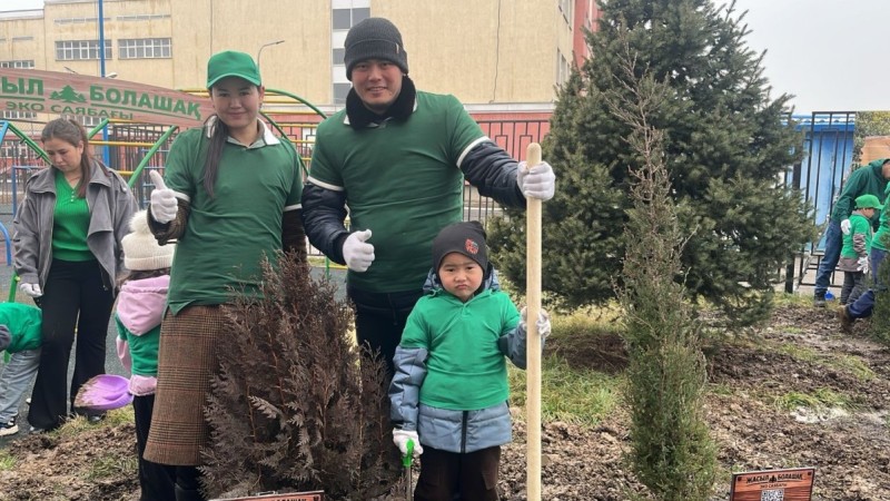 В Алматы стартовал проект «Жасыл болашақ»