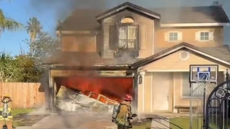 Дом известного казахстанского боксёра загорелся в Лос-Анджелесе