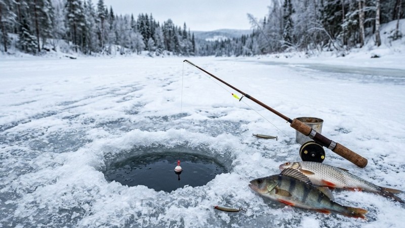 В Костанайской области рыбаки провалились под лёд