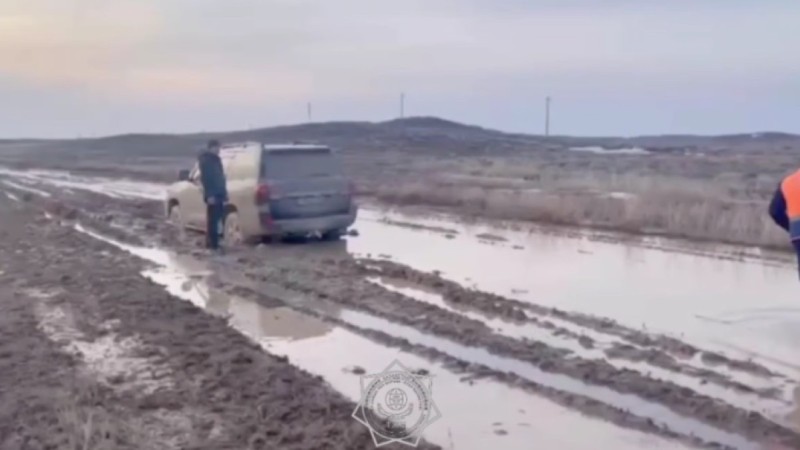 В Карагандинской области спасли 18 человек из грязевого плена