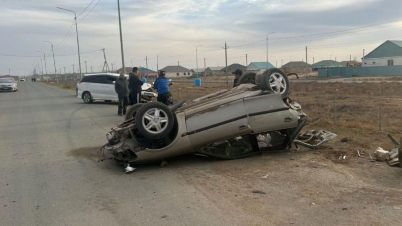 Жуткое ДТП унесло жизни двоих маленьких детей в Атырауской области
