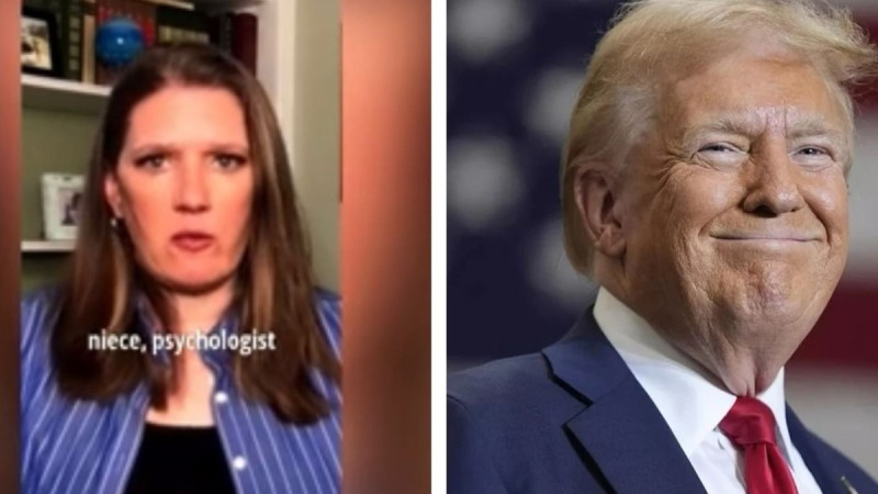 Племянница Дональда Трампа Мэри Трамп заявила, что у него наблюдаются признаки болезни Альцгеймера