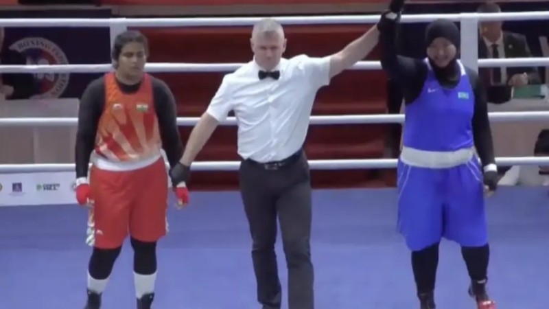 Казахстанка с нокдауном победила чемпионку мира в финале ЧА