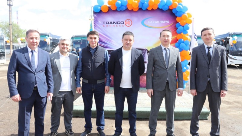 «Казахмыс» обновляет автопарк: для перевозки работников закуплено 90 новых автобусов