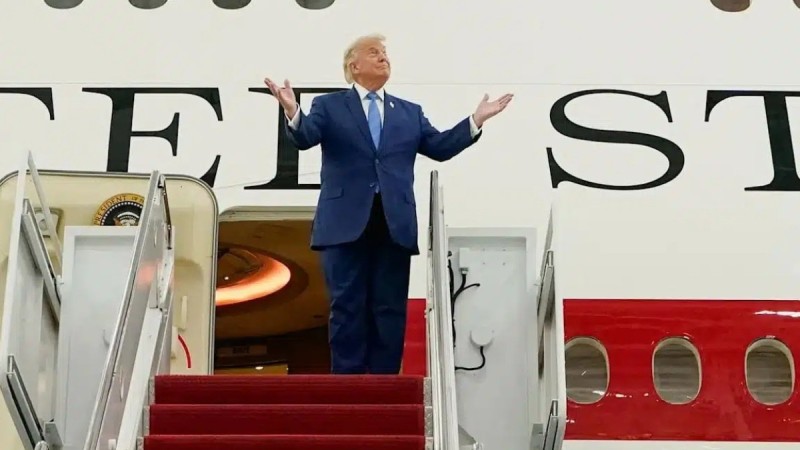 Трамп представил свой новый самолёт стоимостью 400 млн долларов