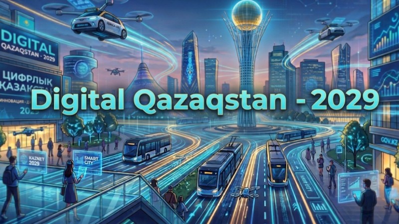 Digital Qazaqstan: правительство утвердило план масштабной цифровизации и внедрения ИИ до 2029 года