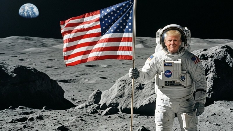 «Луна – наша»: Трамп сделал необычную публикацию