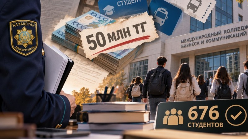 В Алматы студентам колледжа не выплачивали стипендии на 50 млн тенге